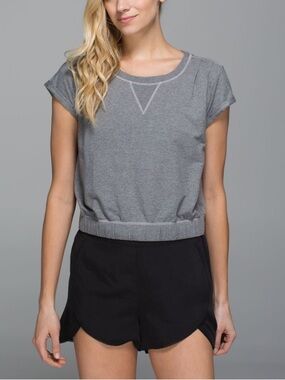 Lululemon Roll Up Crop Top
